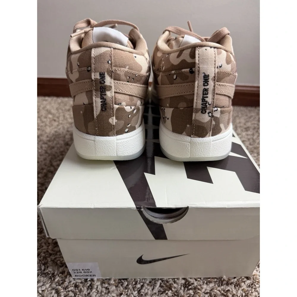 Nike Book 1 Desert Camo Mens Size 10 Sesame Sanddrift White Natural IM1360 200